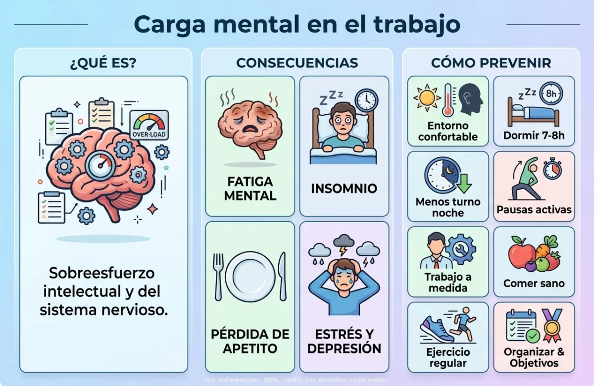 Carga mental en el trabajo - Coformación
