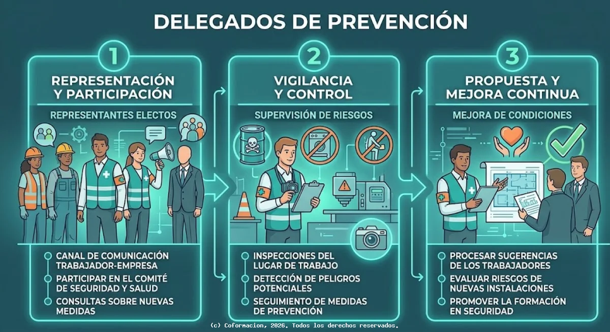 Delegados de Prevención PRL - Coformación