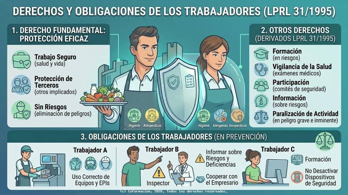 Derechos y obligaciones de los trabajadores - Coformación