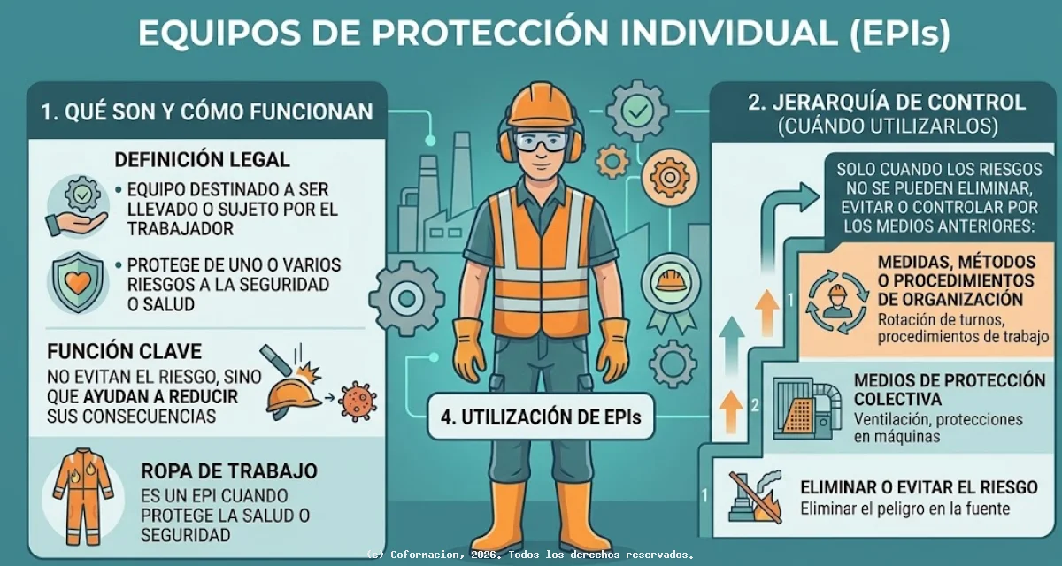 Equipos de protección individual EPIs - Coformación