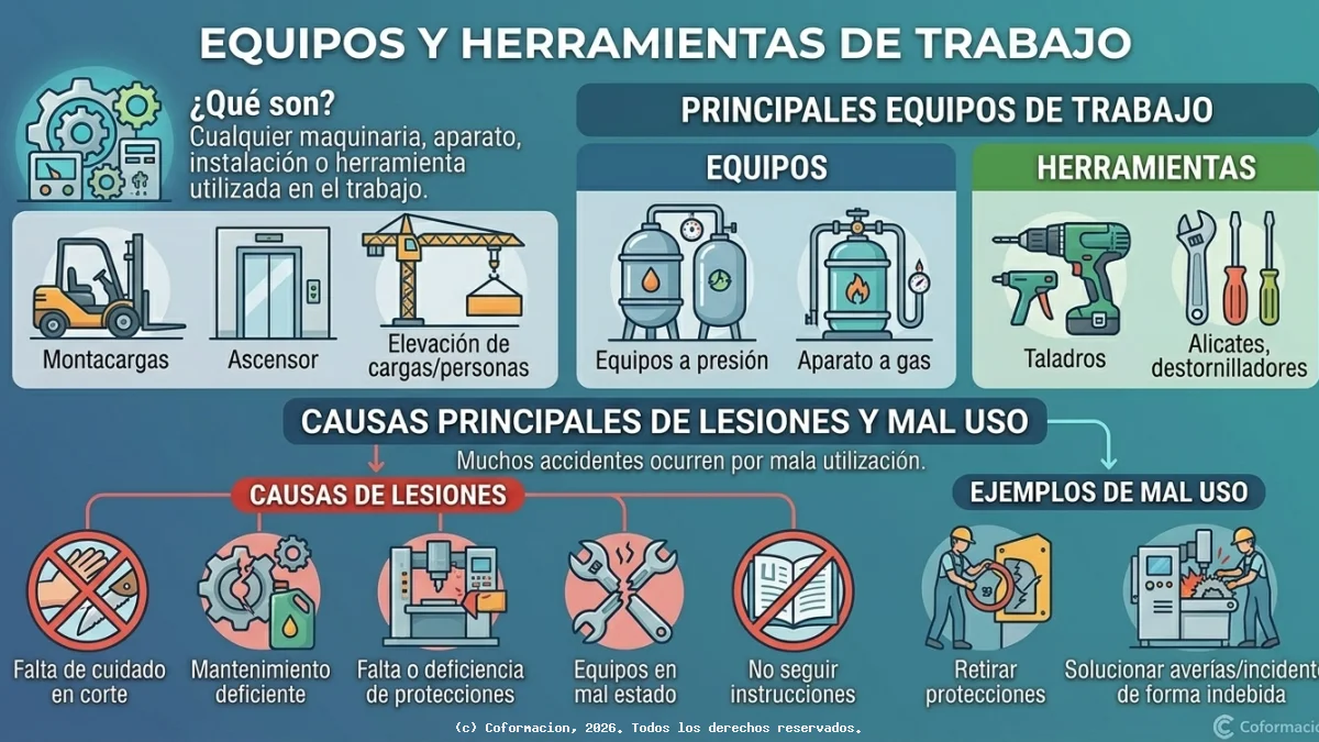 Equipos y Herramientas de Trabajo - Coformación