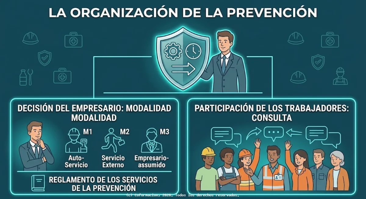La Organización de la Prevención PRL - Coformación