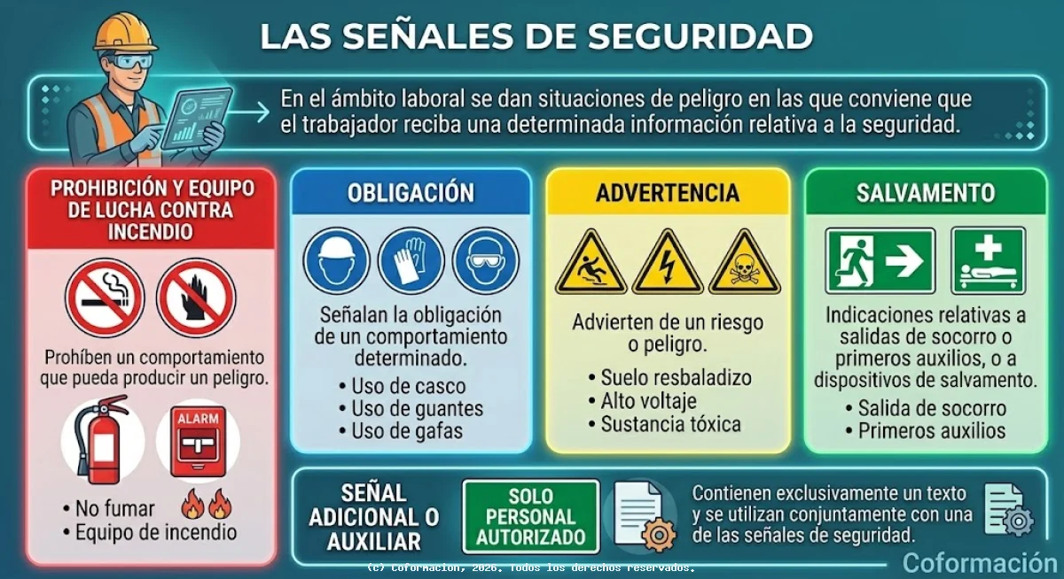 Las señales de seguridad - Coformación