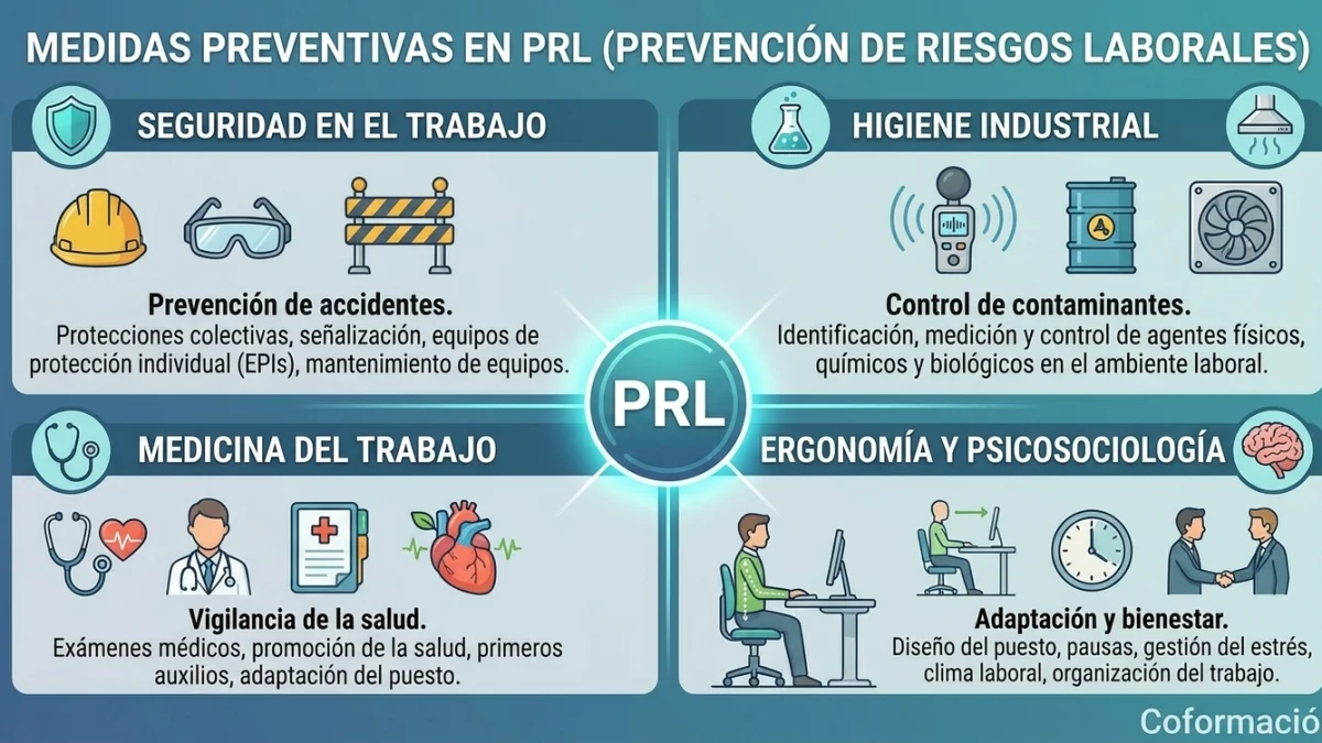 Medidas Preventivas en PRL - Coformación